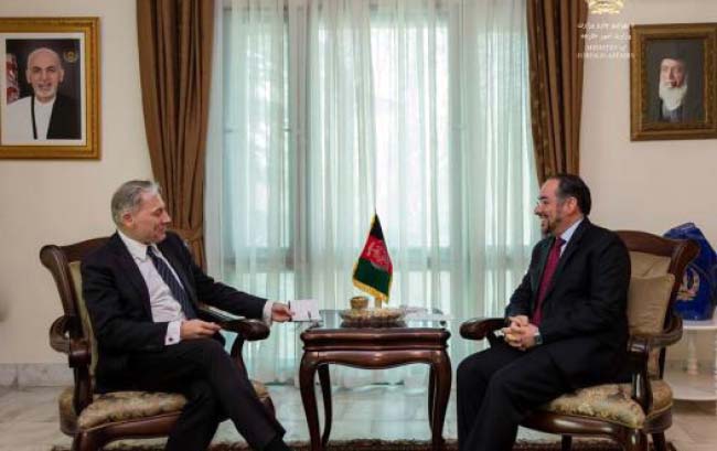 Mellbin, Rabbani Discuss Afghan-EU Cooperation